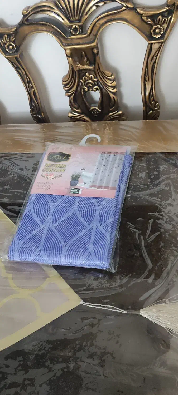 پرده حمام خارجی نو اصلا استفاده نشده|لوازم حمام|اسلام‌شهر, شهرک قائمیه|دیوار