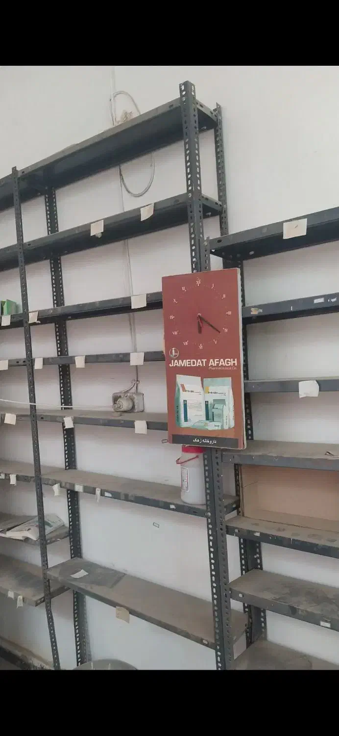 قفسه مغازه درحد نو|کتابخانه، شلف، قفسههای دیواری|زهک, |دیوار