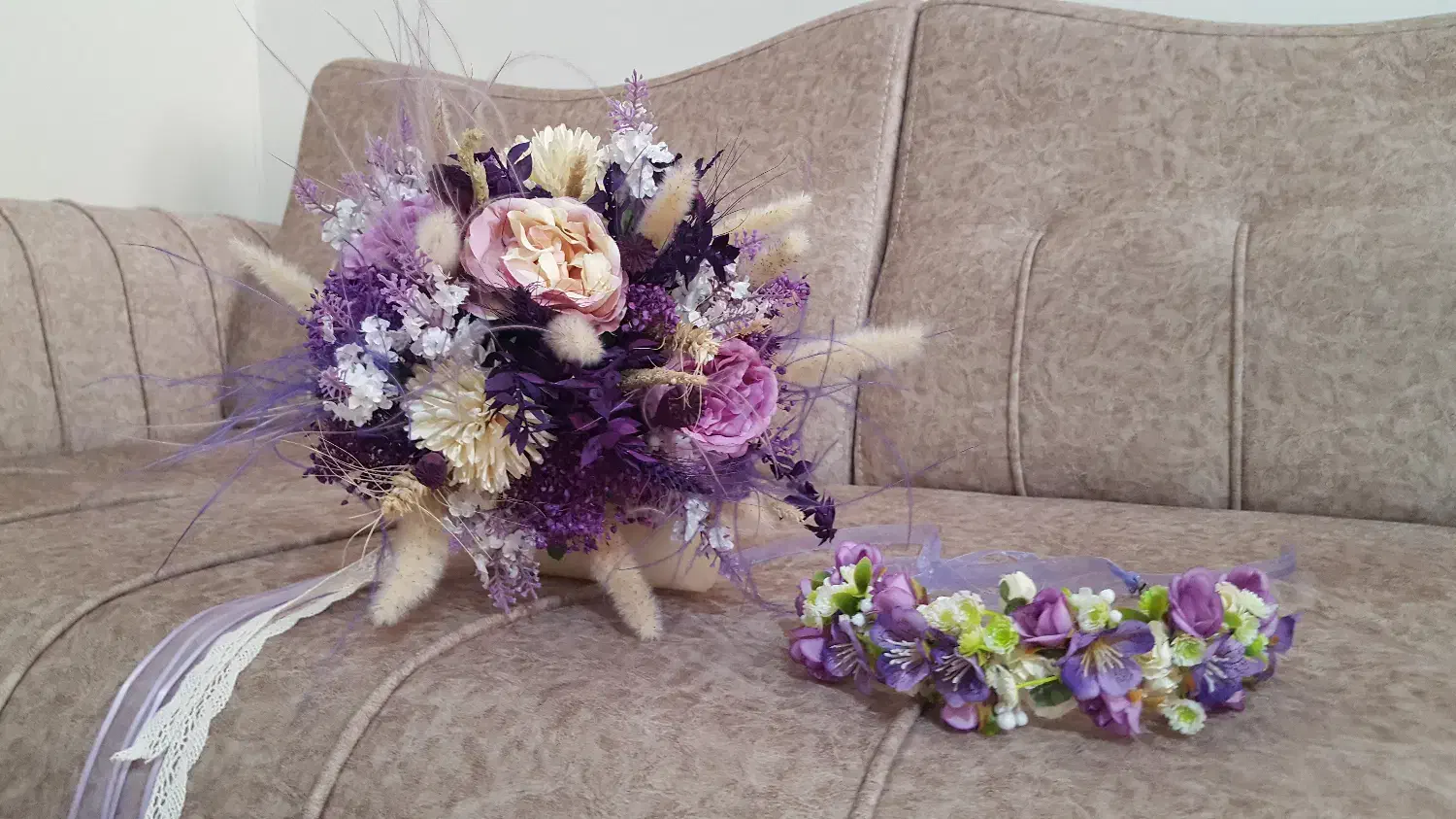 دسته گل و تل|صنایع دستی و سایر لوازم تزئینی|تهران, حشمتیه|دیوار