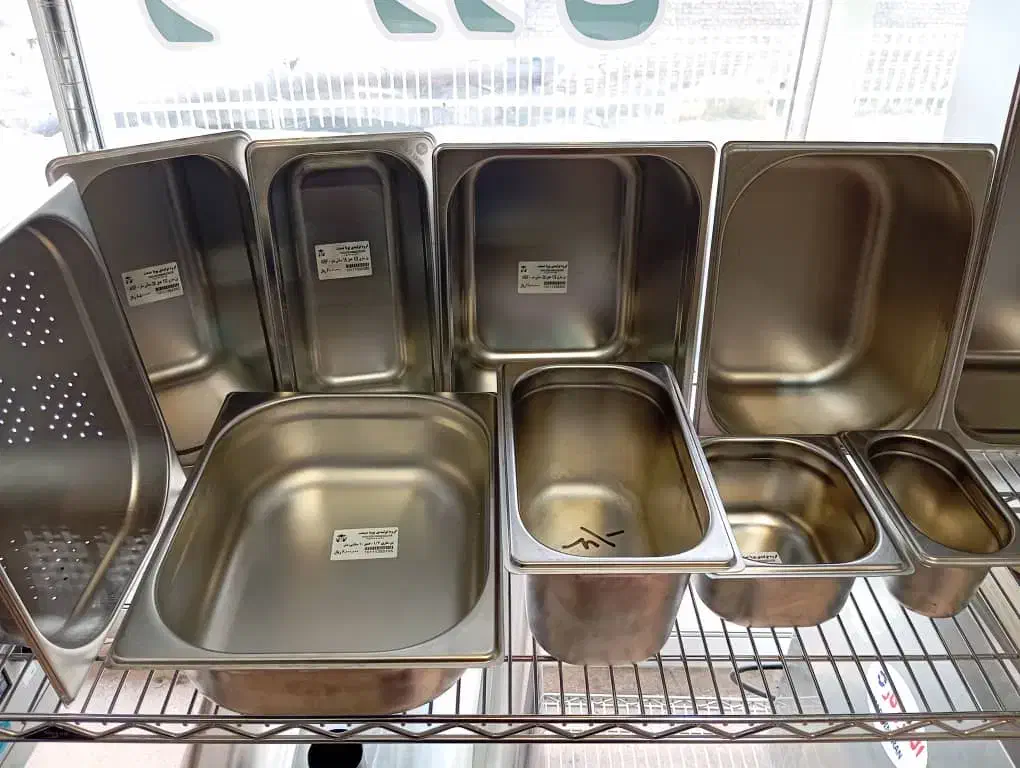 بنماری/ظرف استیل/ظرف تاپینگ/بن ماری/ سینی استیل|کافیشاپ و رستوران|یزد, |دیوار