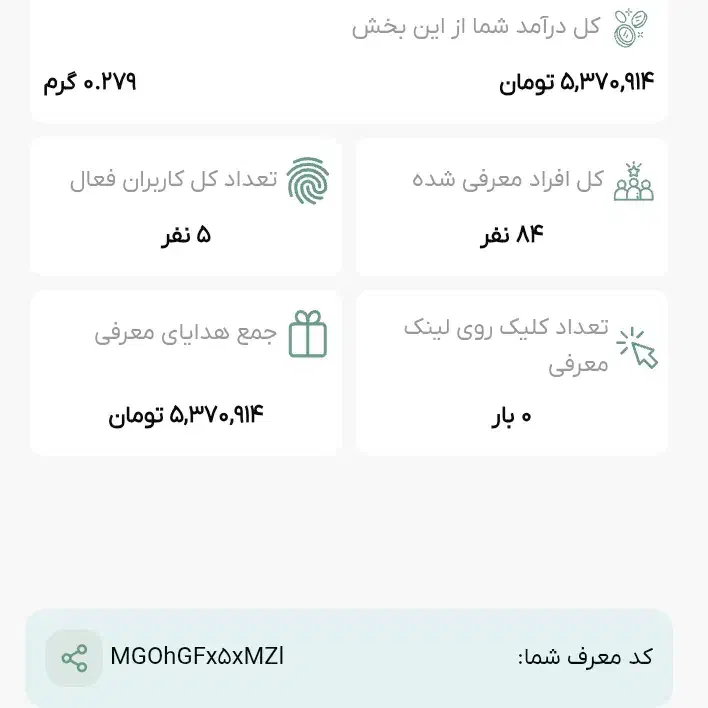 ملی گلد ۱۰۰|کارت هدیه و تخفیف|زرند, |دیوار