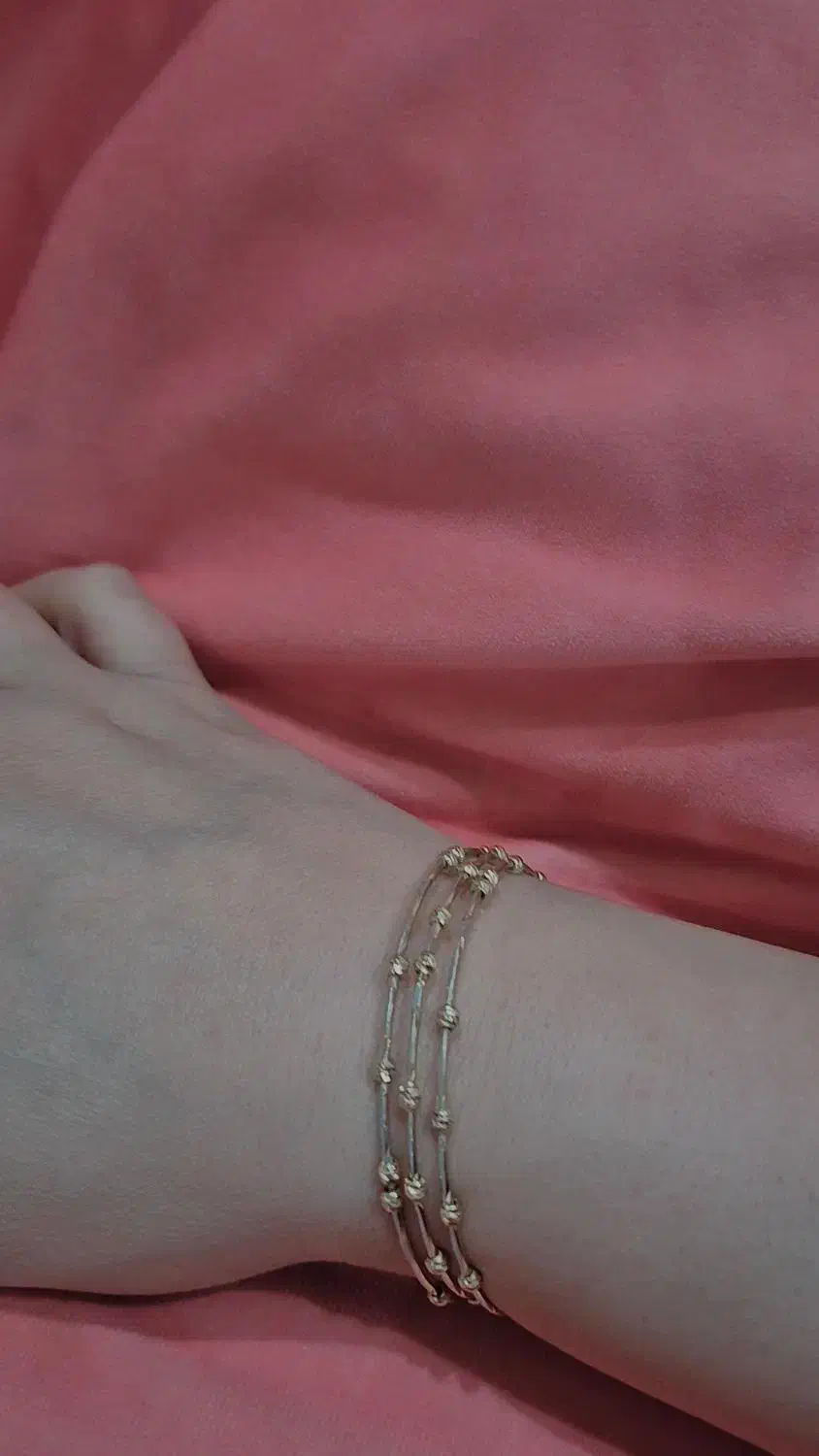 النگوی مفتولی 3عدد....پلاک طرح آوا|جواهرات|بجنورد, |دیوار