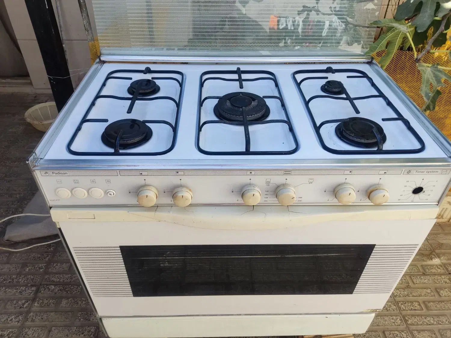 اجاق گاز پنج شعله فردار پادیسان|اجاق گاز و لوازم برقی پختوپز|ملایر, |دیوار