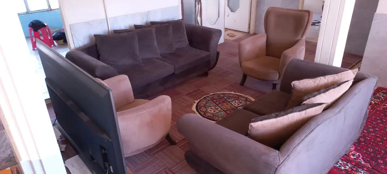 مبل ۷ نفره|مبلمان خانگی و میز عسلی|قروه, |دیوار