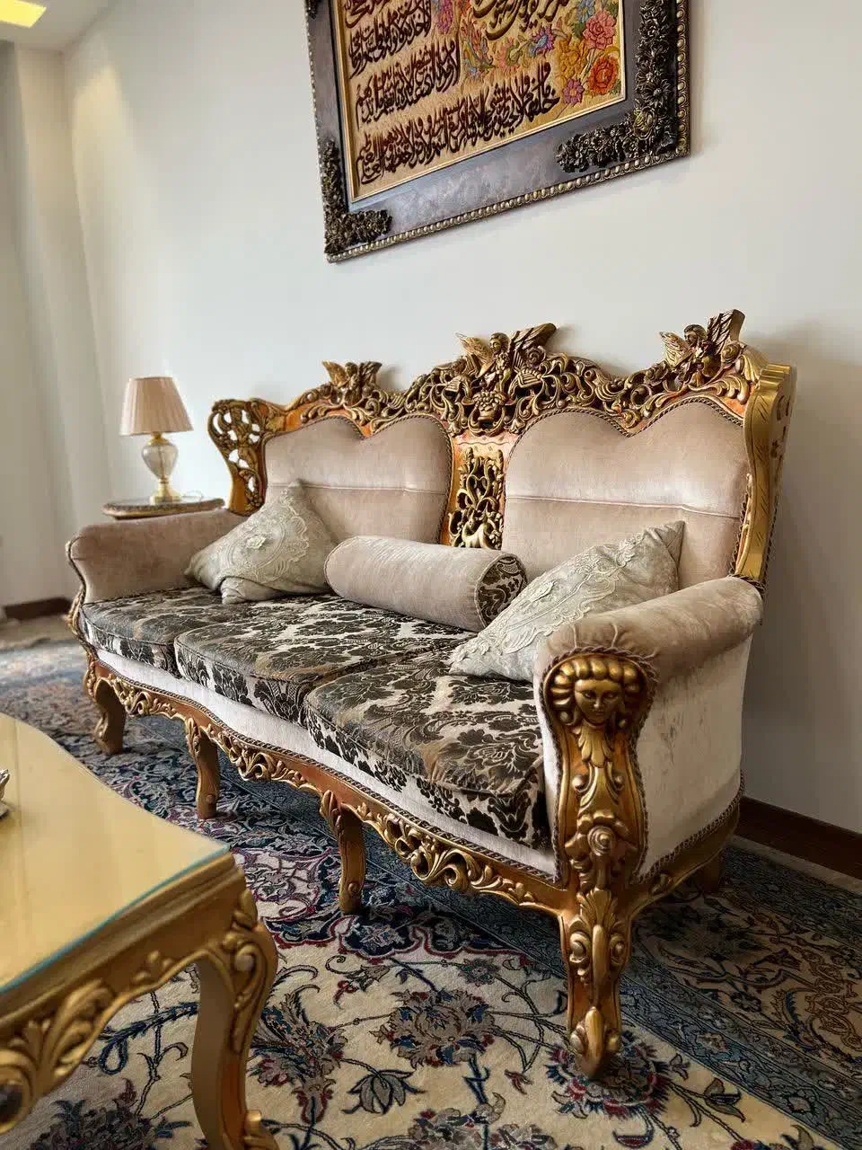 مبلمان سلطنتی|مبلمان خانگی و میز عسلی|اهواز, ۳۰ متری|دیوار