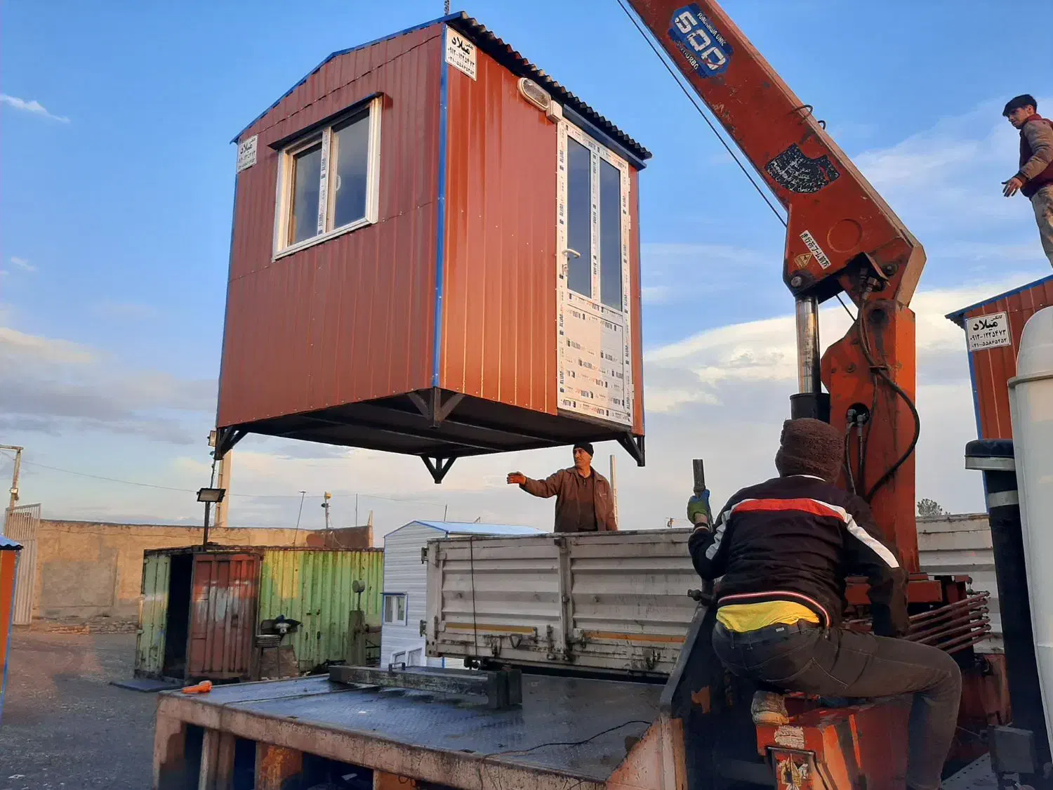 کانکس و نگهبانی|مصالح و تجهیزات ساختمان|رباط‌کریم, شهرک صنعتی پاسارگاد|دیوار