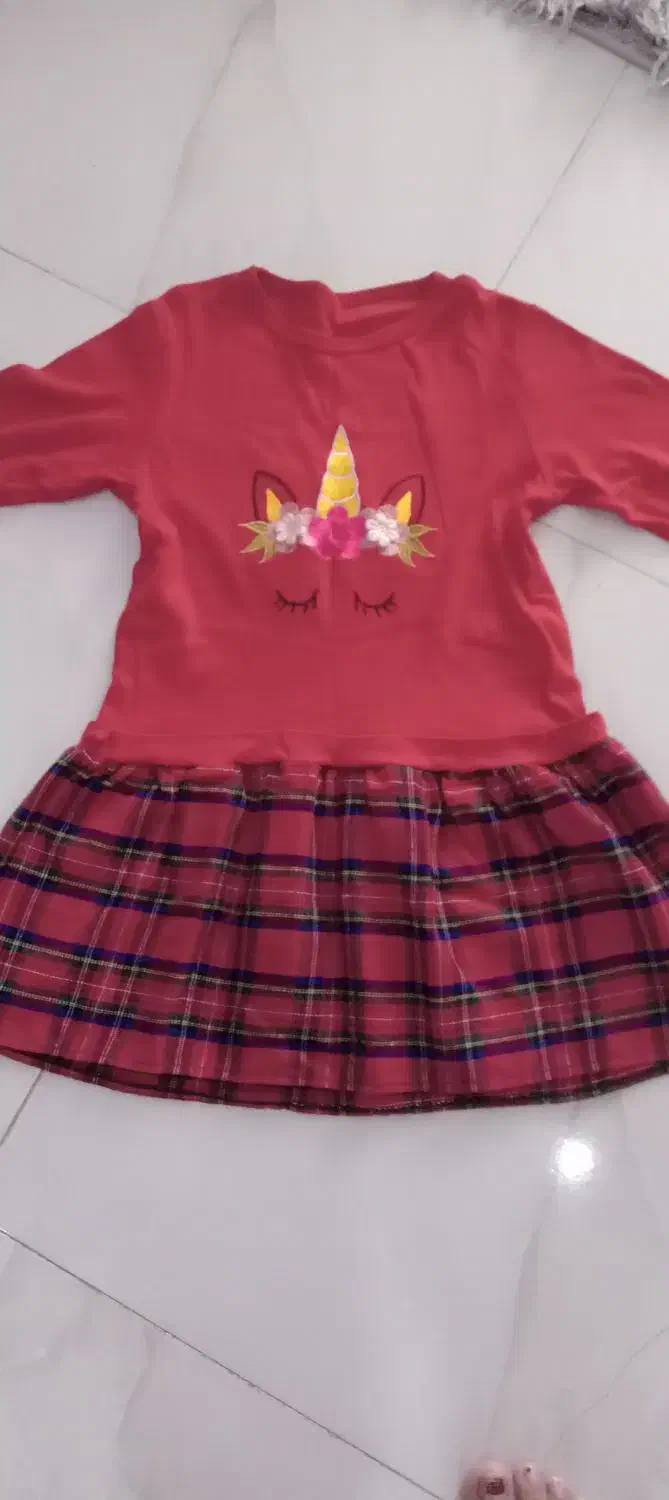 پیراهن یلدایی و جوراب شلواری|کفش و لباس بچه|رشت, پل تالشان|دیوار