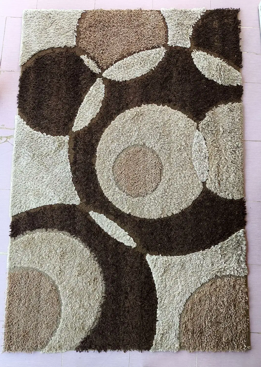 قالیچه 4 متری شگی|فرش|شیرگاه, |دیوار