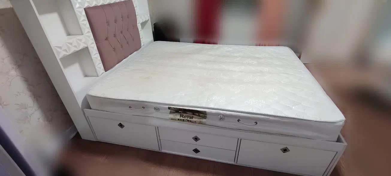 تخت ۲نفره لمسه|تخت و سرویس خواب|لاهیجان, لیالستان|دیوار