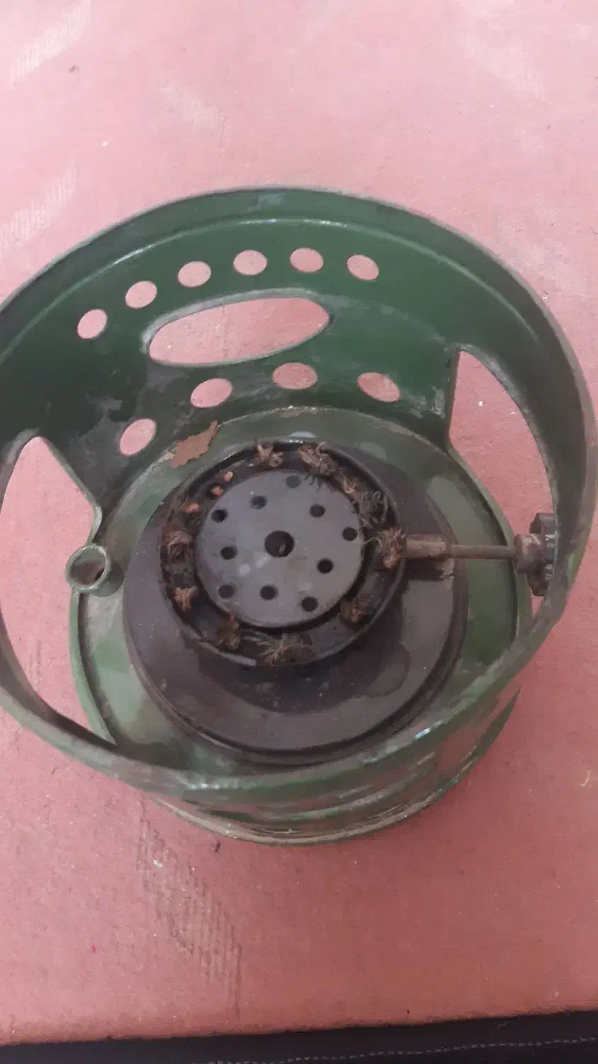 چراغ ده فیتیله قدیمی و عتیقه|بخاری، هیتر، شومینه|مشهد, امیر المومنین|دیوار