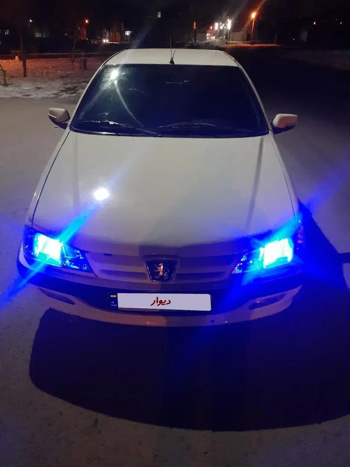 پژو پارس سفید مدل ۸۷|خودرو سواری و وانت|اردبیل, |دیوار