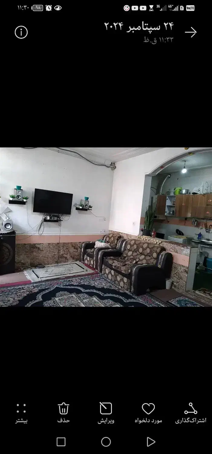 اجاره خانه ویلایی ۱۰۰ متری ۲ خوابه در ده پیاله|اجارهٔ خانه و ویلا|شیراز, ده پیاله|دیوار
