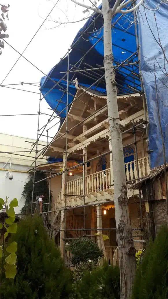 پخش لمبه و چوب روسی و قرنیز چوبی ساختمان چوبی|مصالح و تجهیزات ساختمان|ساری, |دیوار