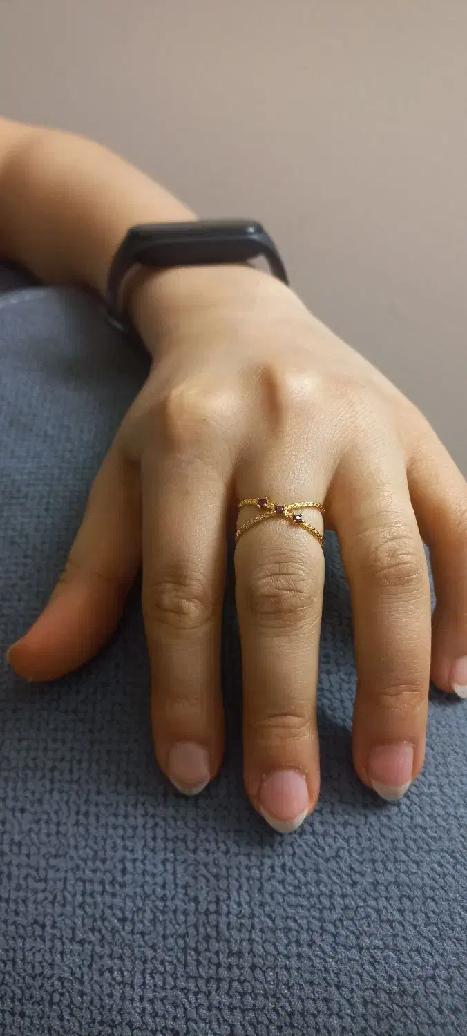 انگشتر مینیمال طلا|جواهرات|قم, الوندیه و گذر صادق|دیوار