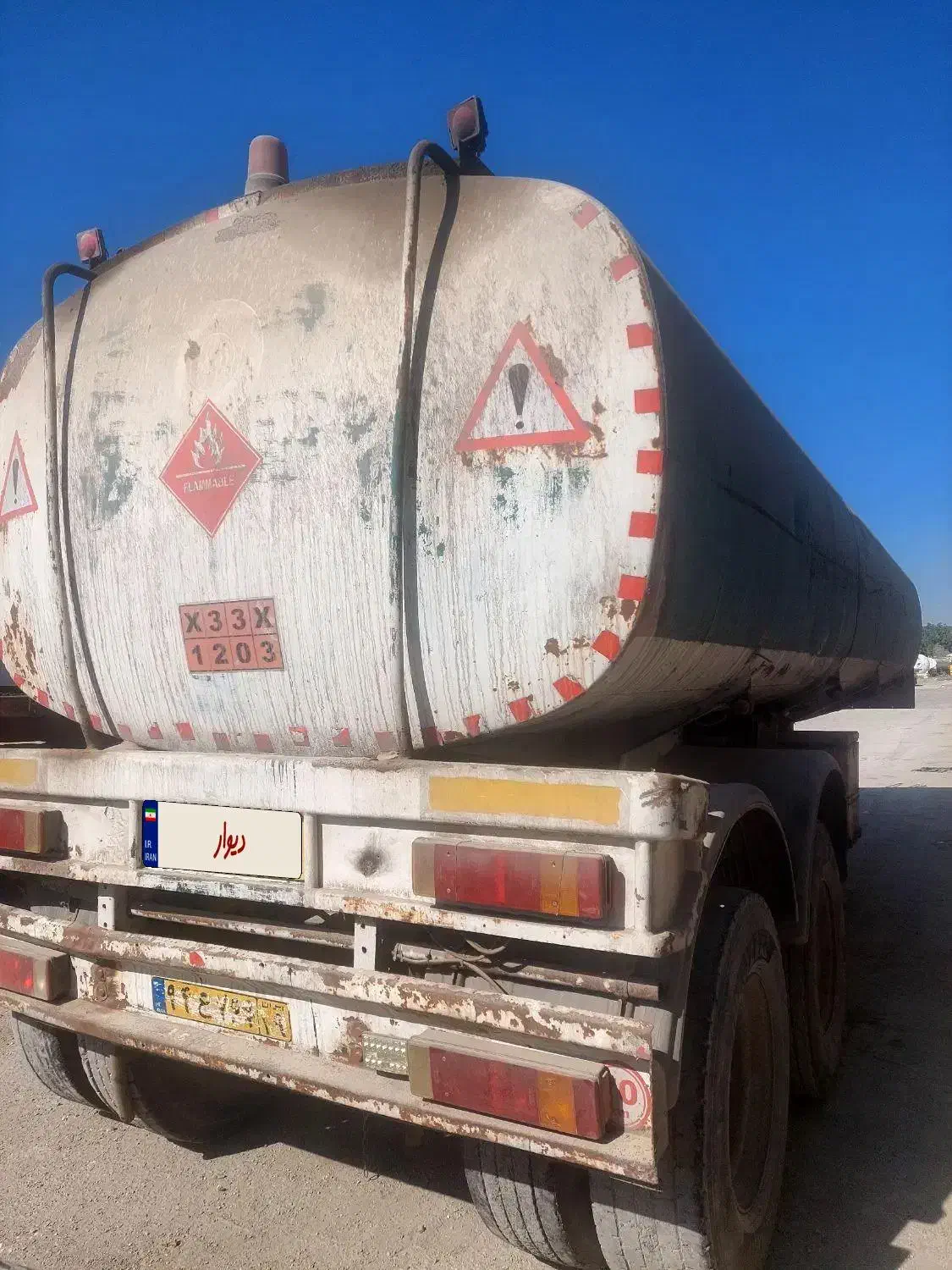 اجاره تانکر چهار مواد|خودرو سنگین|بندرعباس, |دیوار