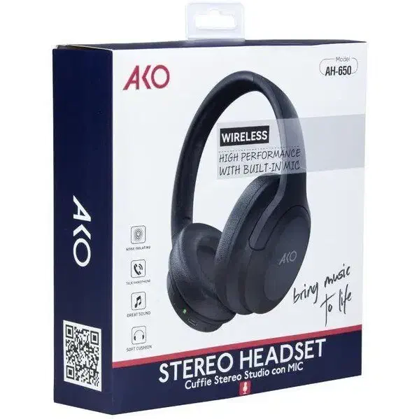 هدفون بلوتوثی آکو مدل AH8|لوازم جانبی موبایل و تبلت|مشهد, حجاب (شهرک غرب)|دیوار