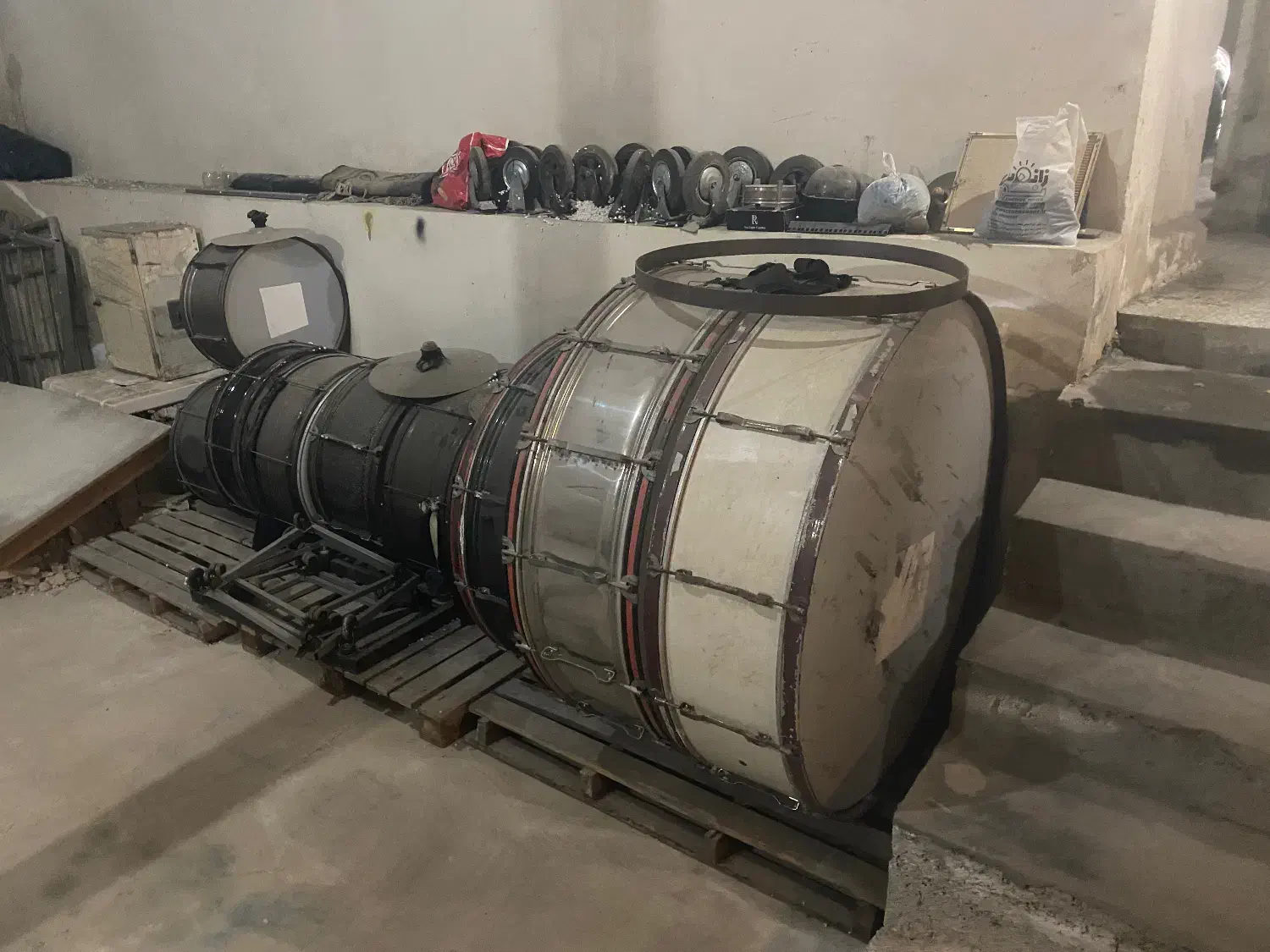 طبل محرم ۱۰ عدد|درام و پرکاشن|چالوس, |دیوار