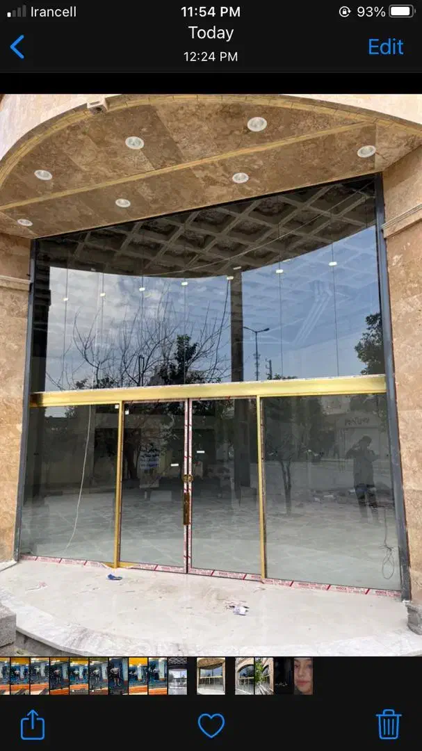 درب برقی و شیشه سکوریت و....|خدمات پیشه و مهارت|شیراز, بعثت|دیوار