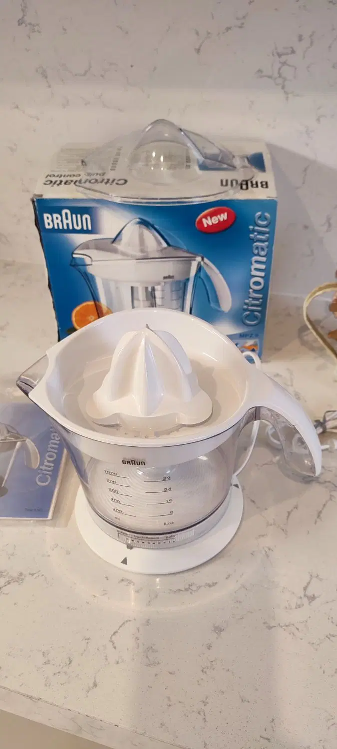آب مرکبات پرتقال گیری نو Braun براون اروپایی|آبمیوهگیر و آبمرکباتگیر|تهران, تهرانپارس جنوبی|دیوار