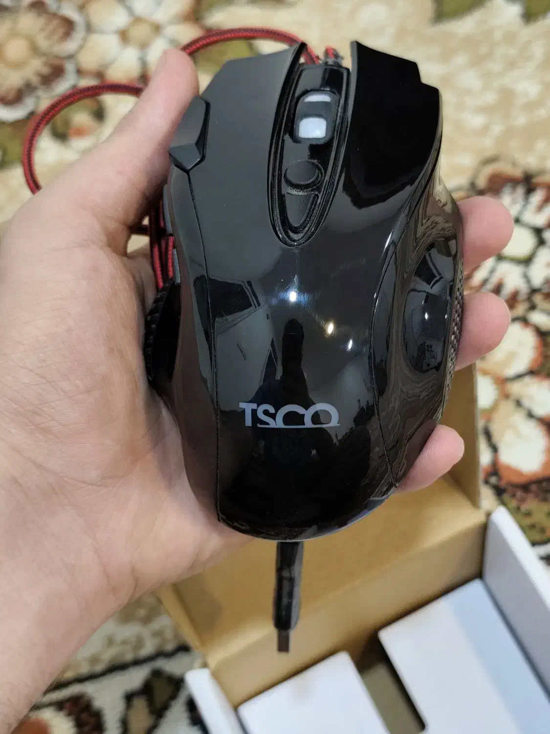 موس rgb تسکو 8 کلیده|قطعات و لوازم جانبی رایانه|بوکان, |دیوار