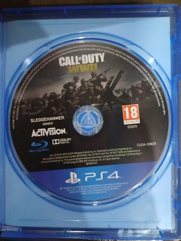 دیسک کال اف دیوتی مناسب ps4|کنسول، بازی ویدئویی و آنلاین|تهران, زهتابی|دیوار