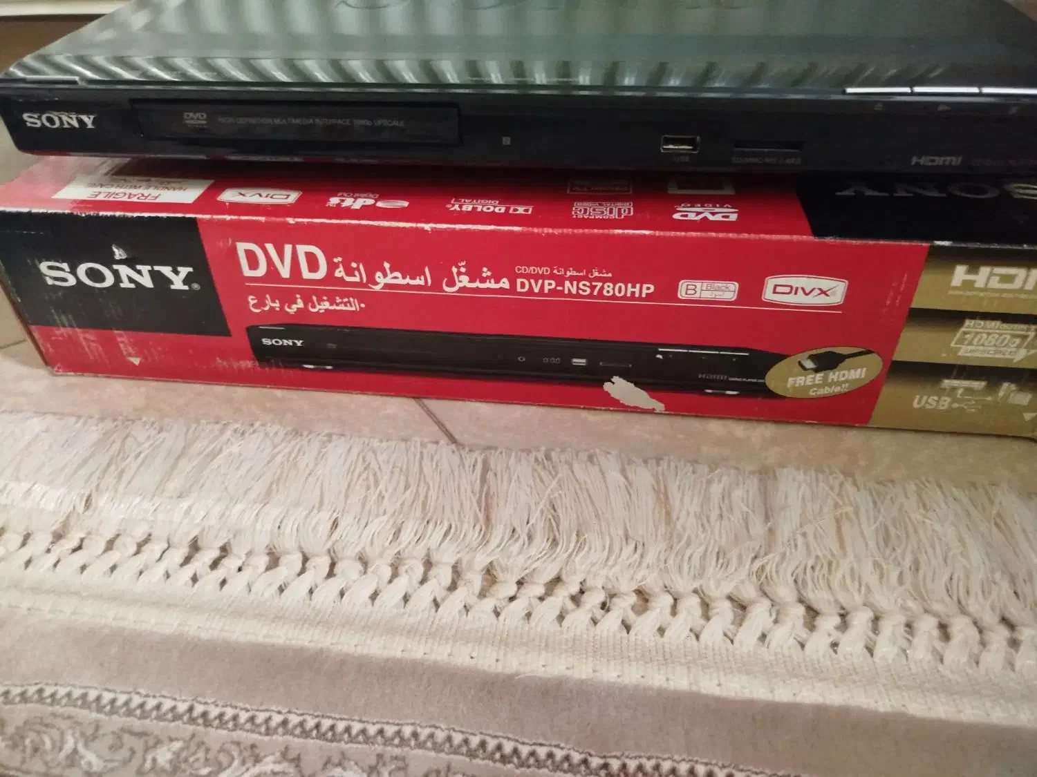 DVD مارک sony|پخش‌کننده DVD و ویدیو|قزوین, |دیوار