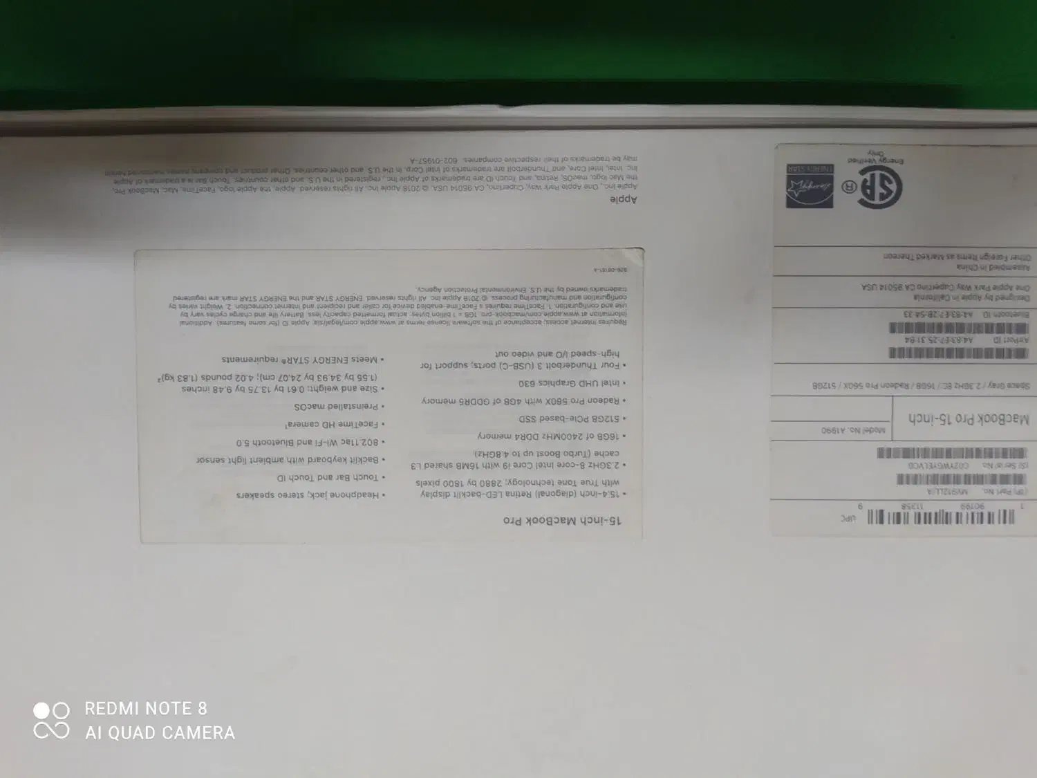 مک بوک Mac book 2019 pro 16 inch|رایانه همراه|زنجان, |دیوار