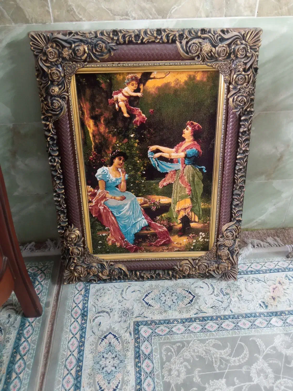 تابلو فرش|تابلو فرش|بم, |دیوار