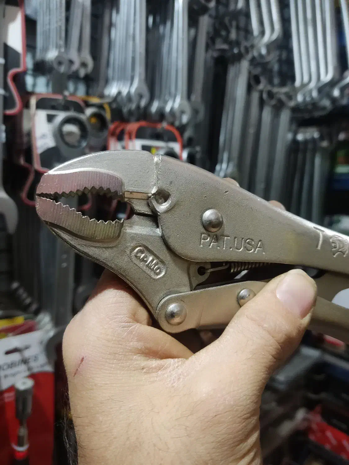 انبر قفلی پات آمریکا کروم مولیبدن اصلی ،ابزارآچار|ابزارآلات|سبزوار, هویزه|دیوار