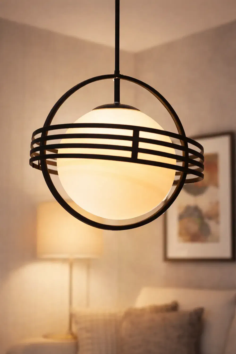 لوستر مدرن شیک و خاص|لوستر و چراغ آویز|شاهین‌شهر, اقبال لاهوری|دیوار