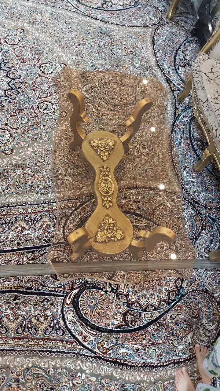 میز بزرگ مبل و ۳ عسلی|مبلمان خانگی و میز عسلی|مبارکه, |دیوار