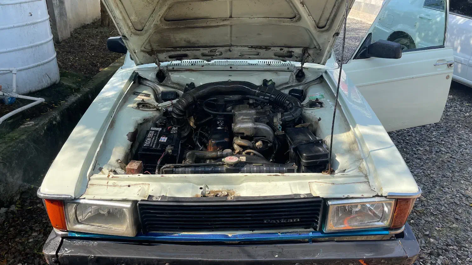 پیکان وانت دوگانه مدل۸۸ سفید روغنی|خودرو سواری و وانت|گتاب, |دیوار