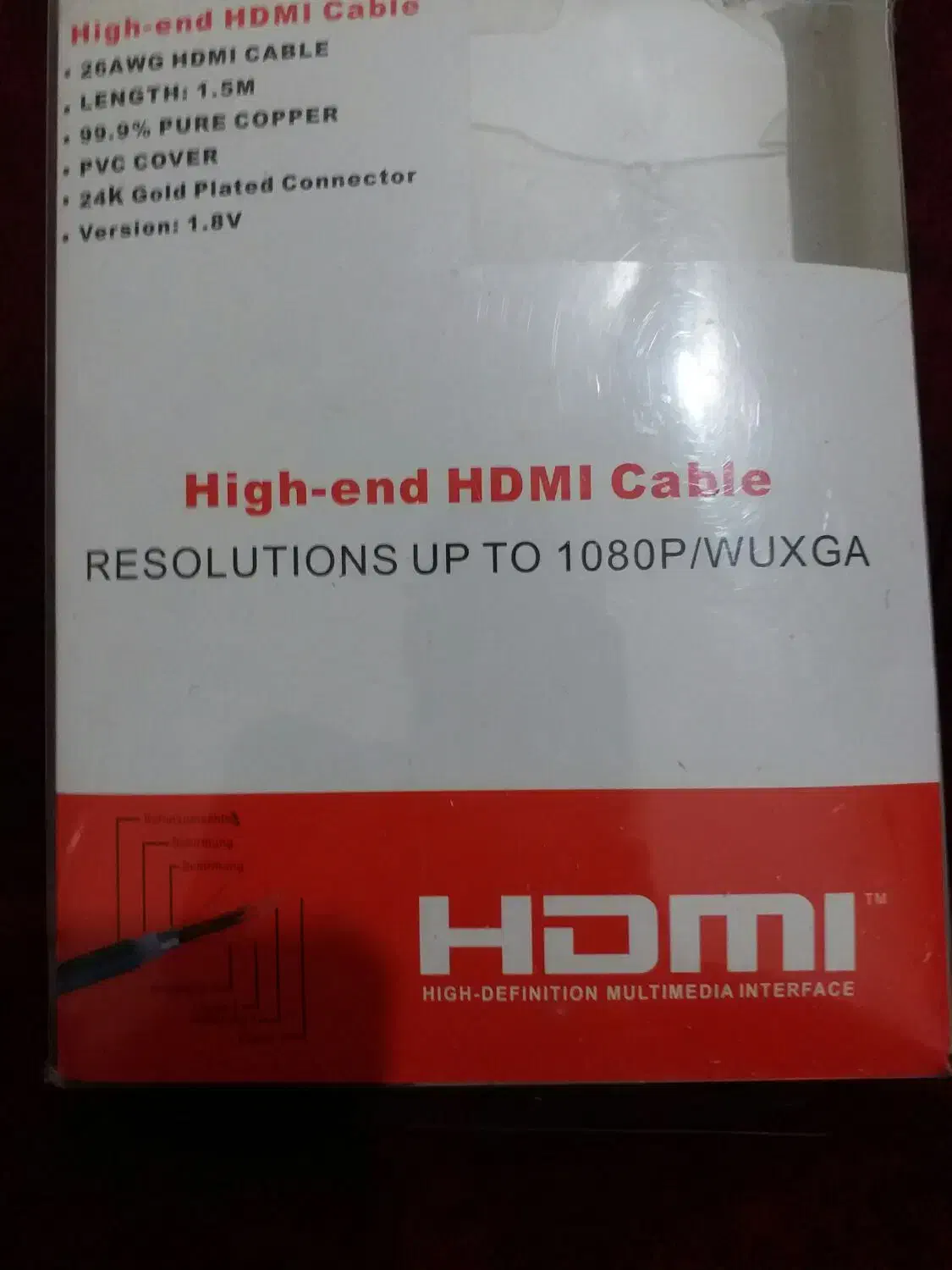 کابل hdmi برند مارشال|قطعات و لوازم جانبی رایانه|قم, شاه ابراهیم|دیوار