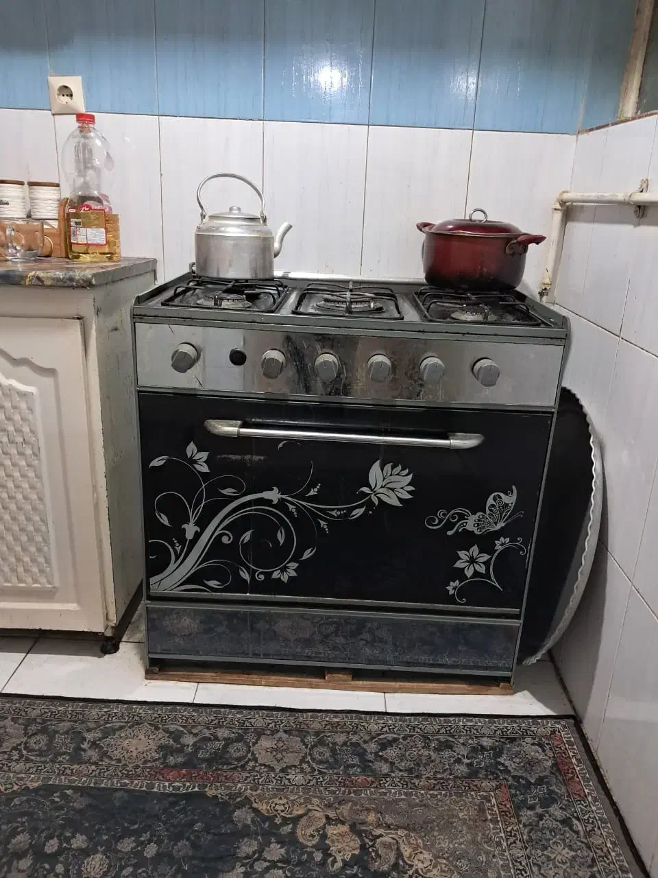 ۲تا ۱۲ متری و۲ تا هم ۶ متری گاز پنج شعله|فرش|اهواز, سپیدار|دیوار