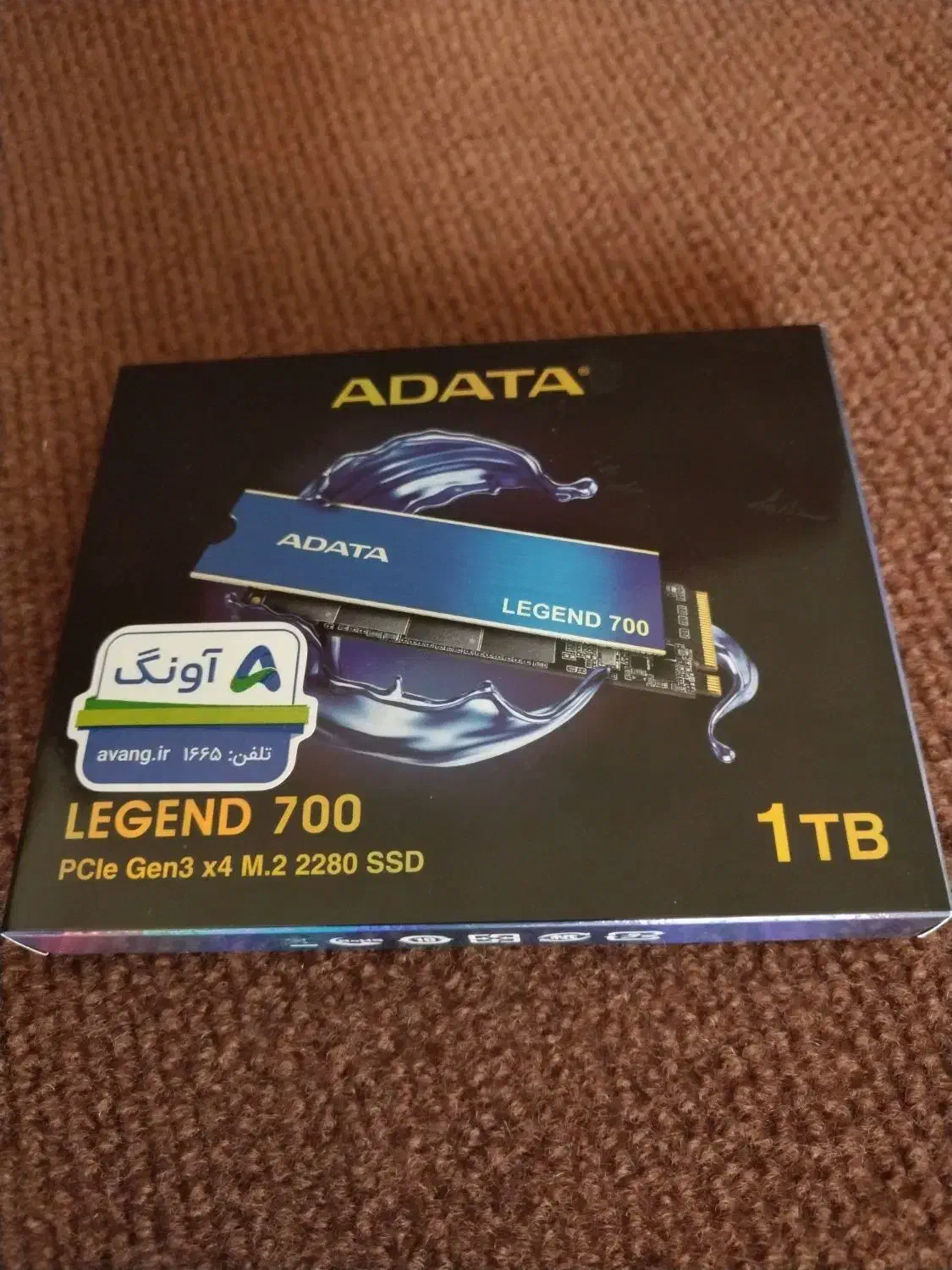 حافظه کامپیوتر اس اس دی ssd adata 1tb|قطعات و لوازم جانبی رایانه|اسلام‌‌آباد غرب, |دیوار