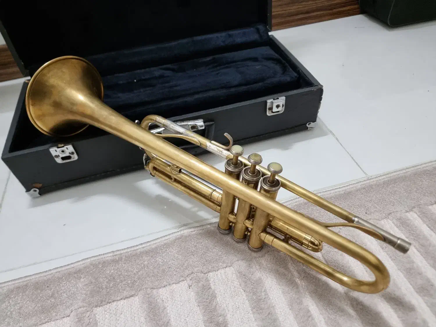 ترومپت اصل یاماها 232|سازهای بادی|قم, پردیسان|دیوار