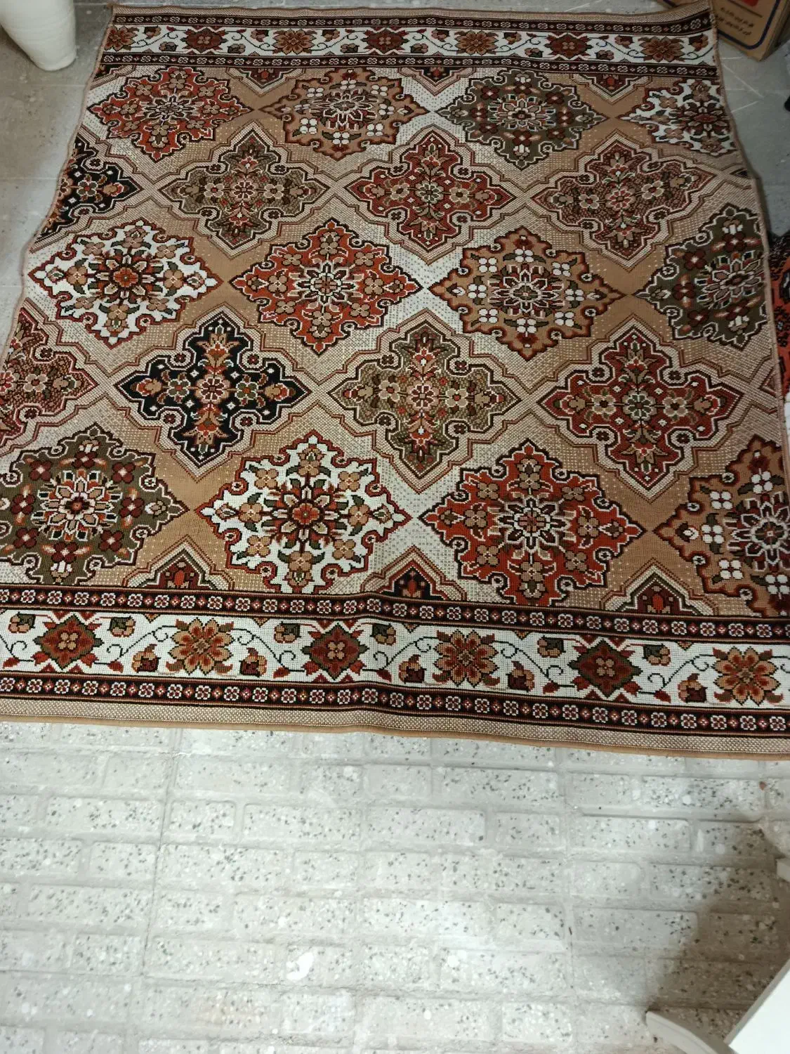 گلیم ۱.۵در۱.۷۵نو|گلیم، جاجیم، گبه|قم, نیروگاه|دیوار