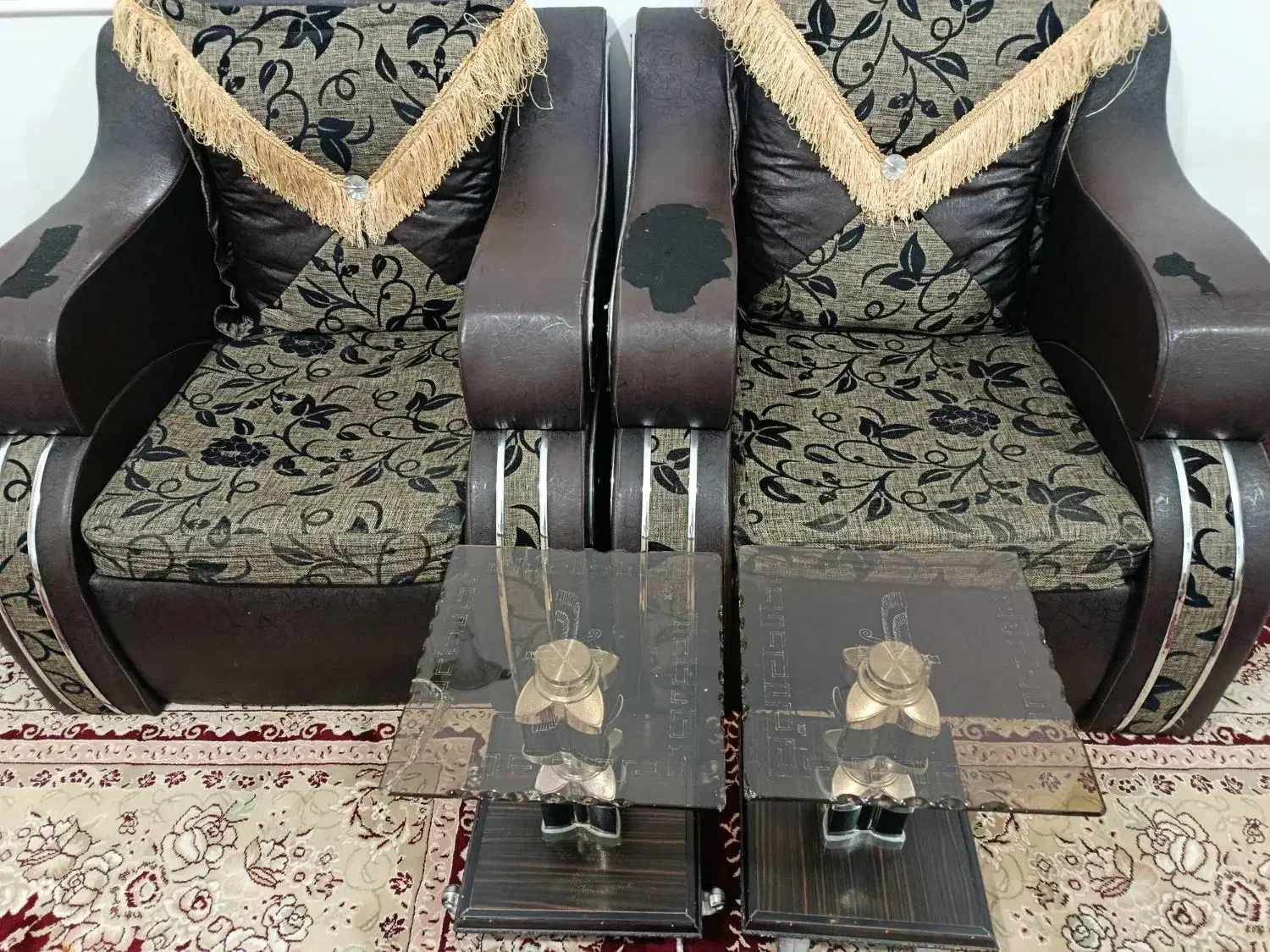 مبل دوعدد|مبلمان خانگی و میز عسلی|ساوه, |دیوار