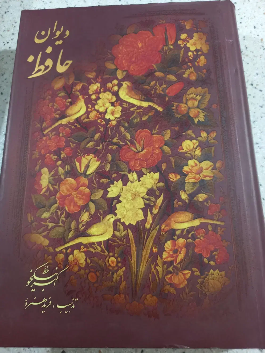 دو عدد کتاب حافظ شیرازی|کتاب و مجله ادبی|اهواز, کوی جانبازان(دانش)|دیوار