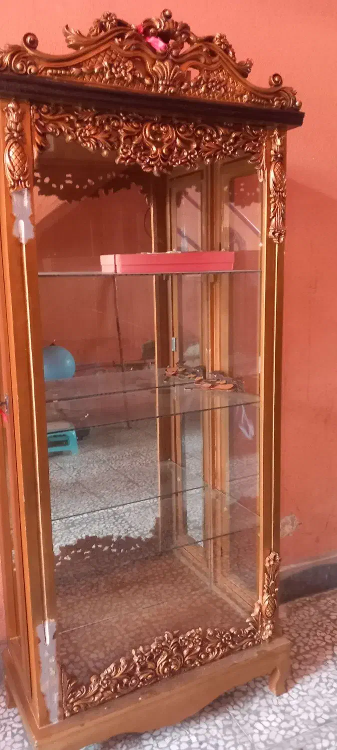 بوفه چهار طبقه|بوفه، ویترین، کنسول|قائم‌شهر, |دیوار