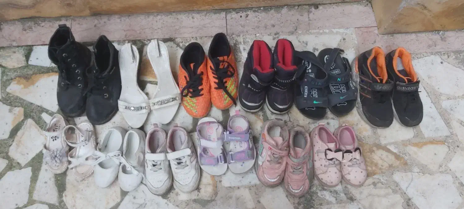 15 جفت کفش کودک - ارزان|کفش و لباس بچه|رشت, دیلمان|دیوار