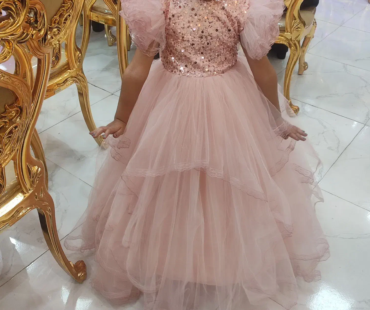 پیراهن مجلسی دخترانه|کفش و لباس بچه|تبریز, |دیوار