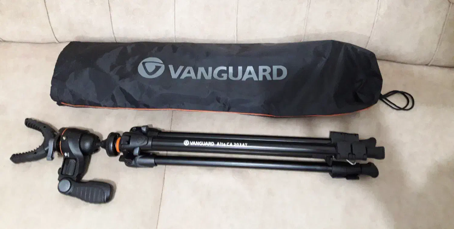 سه پایه جمع شونده ونگارد مناسب عکاسی و تیراندازی|دوربین عکاسی و فیلمبرداری|ساری, |دیوار