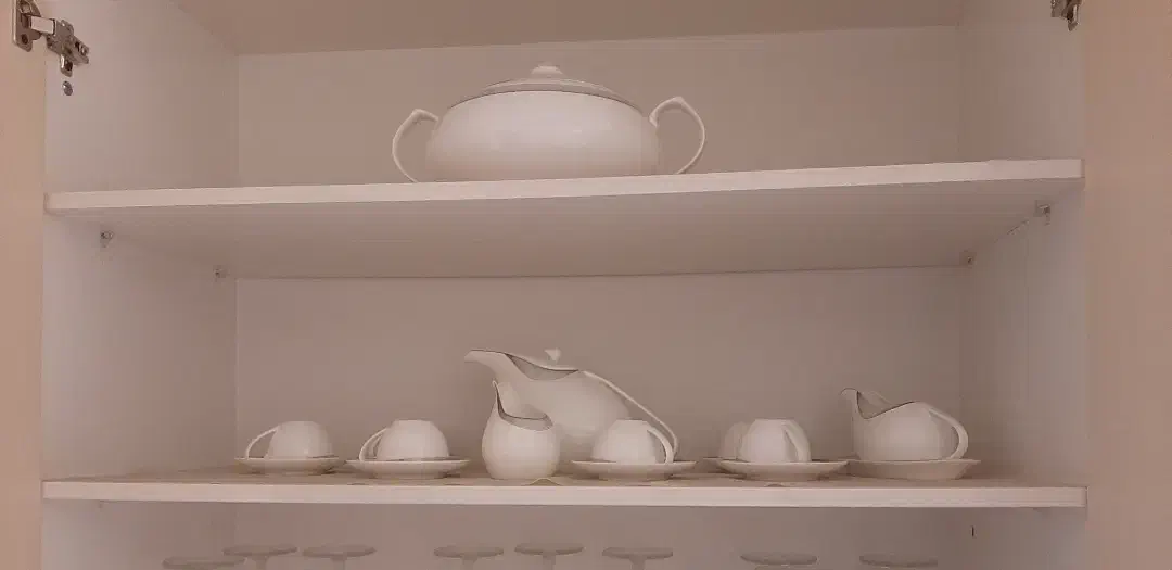 سرویس چینی نو خارجی برند دارای ۱۲ پارچه برای عروس|ظروف سرو و پذیرایی|فردیس, فردیس|دیوار