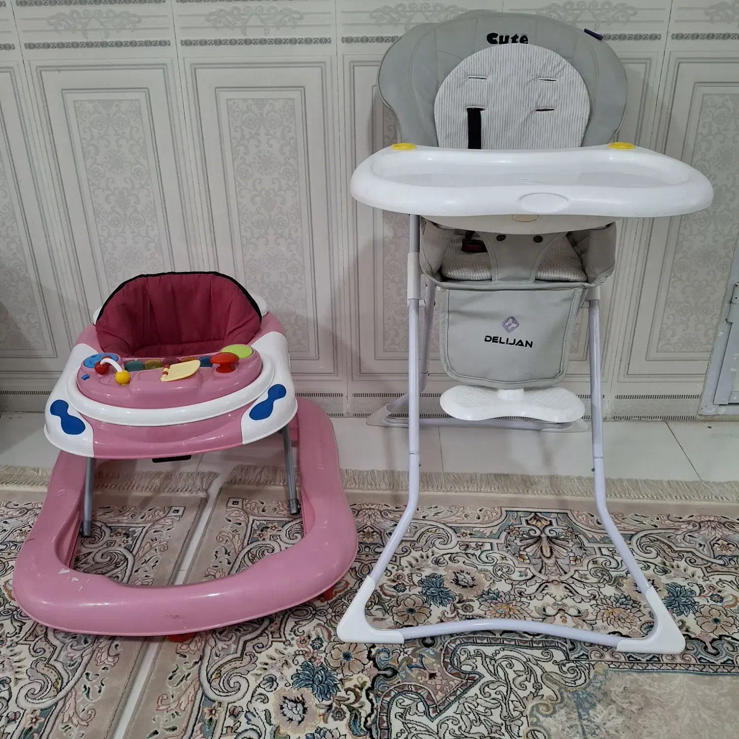 روروئک و صندلی غذاخوری کودک|اسباب و اثاث بچه|سرپل ذهاب, |دیوار