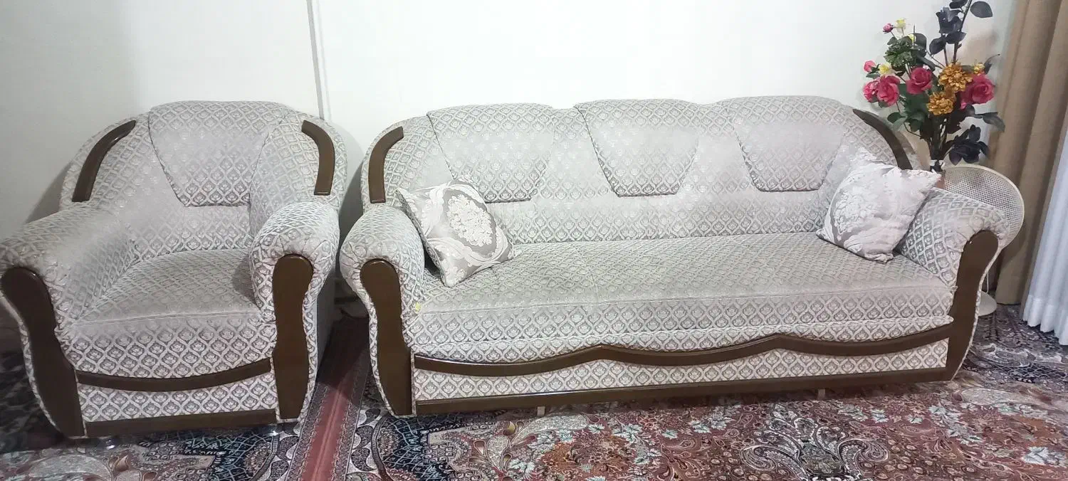 مبل ترکیه ۷ نفره تخت شو|مبلمان خانگی و میز عسلی|تبریز, |دیوار