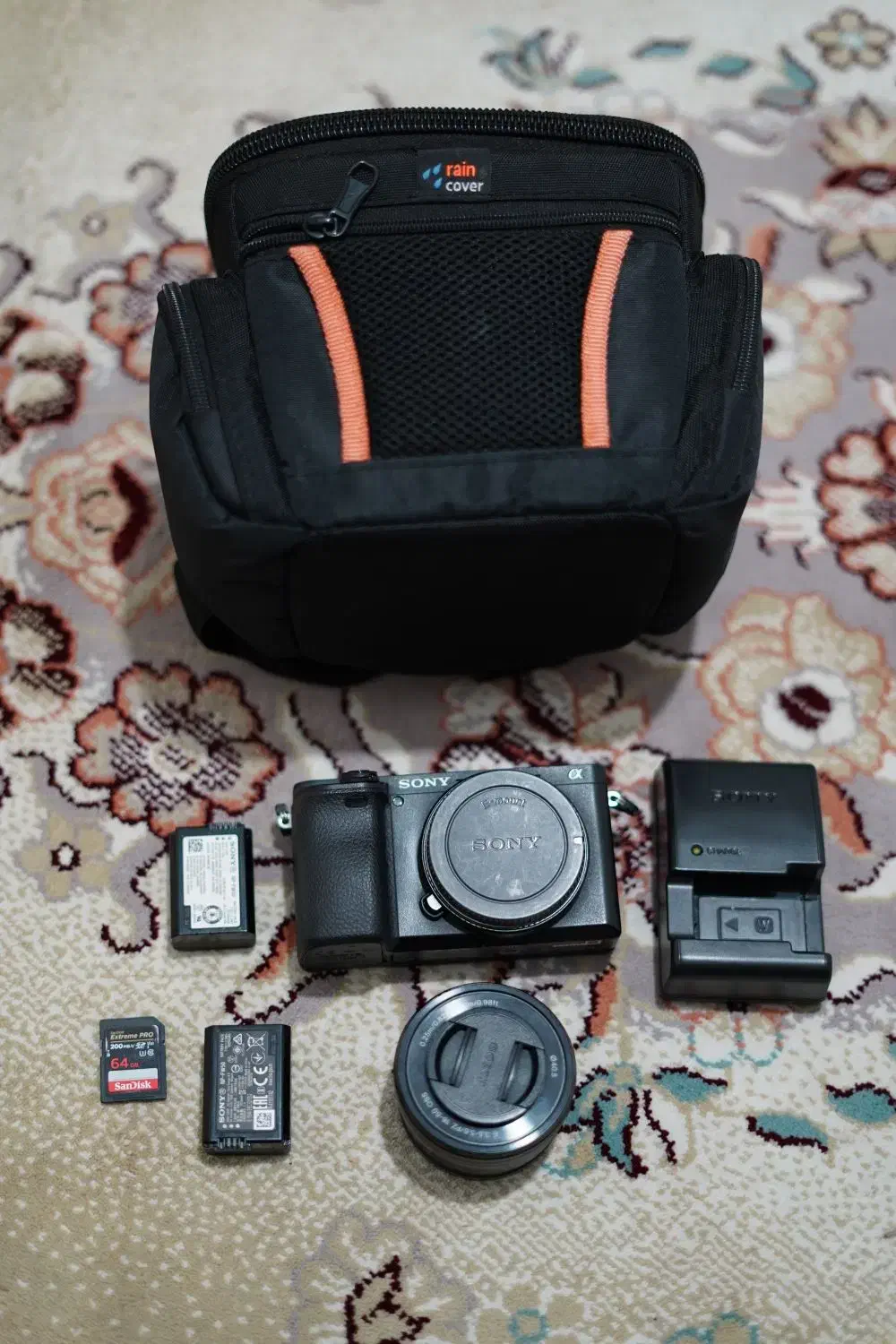 a6400 سونی 16.50 باطری اضافه اورجینال شارژر|دوربین عکاسی و فیلم‌برداری|رباط‌کریم, رباط‌کریم|دیوار