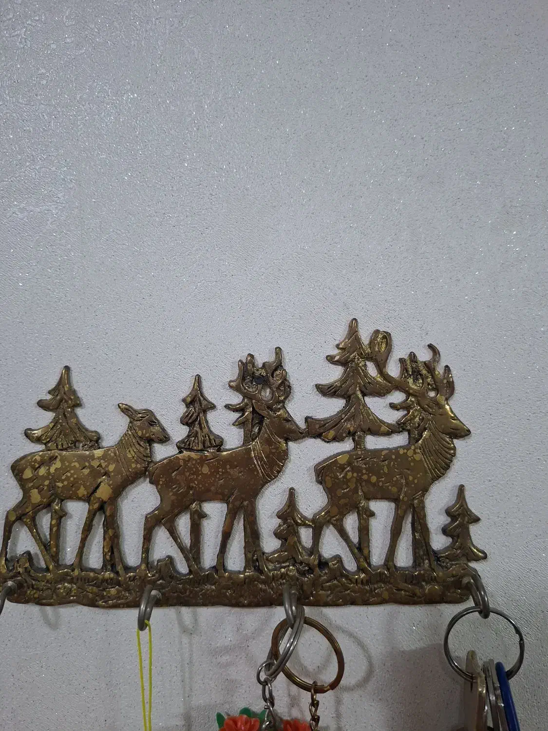 ساعت و جا کلیدی برنز|ساعت دیواری و تزئینی|اسلامشهر, باغ فیض|دیوار