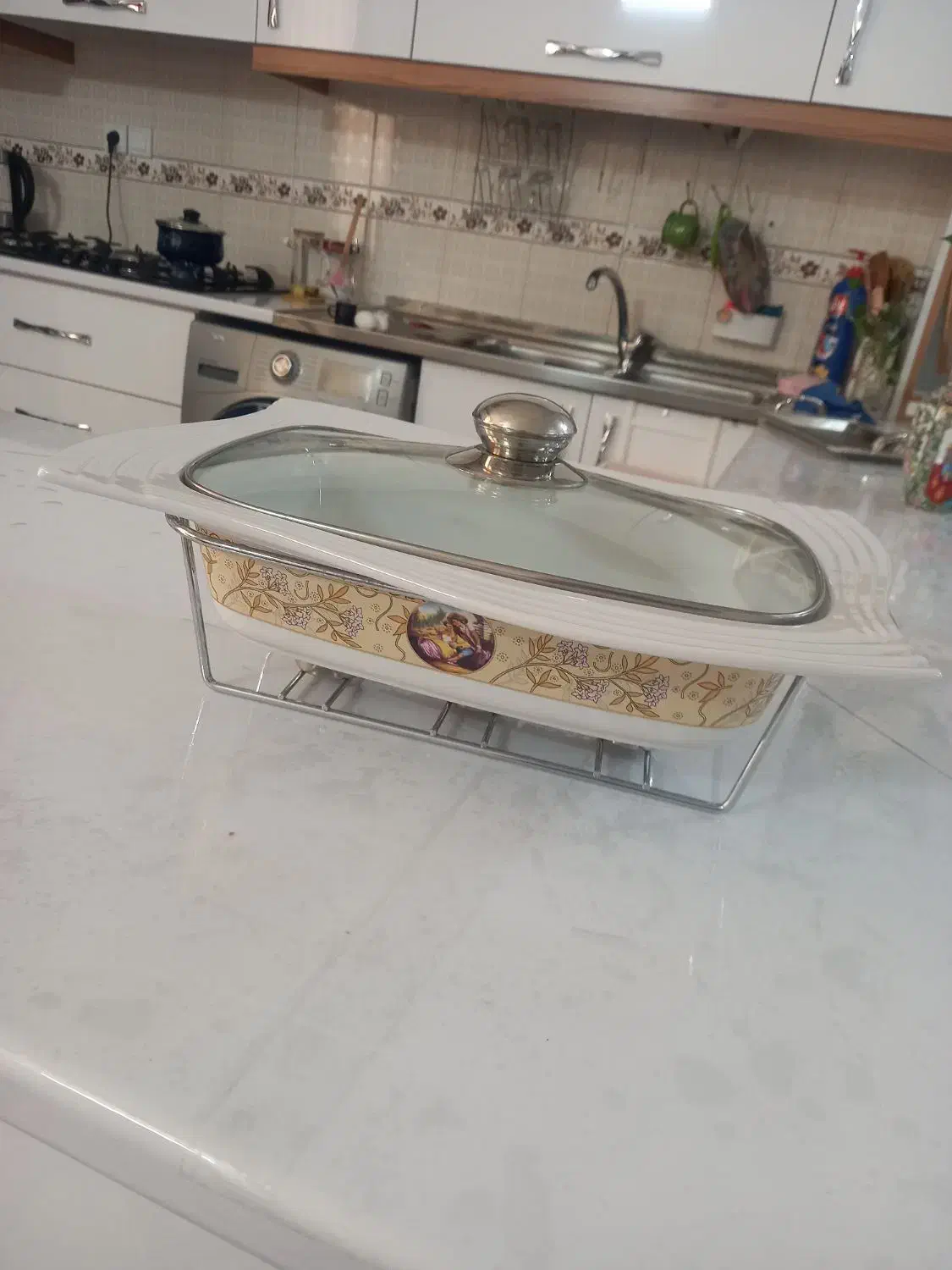 سوفله خوری|ظروف سرو و پذیرایی|قم, حکمت شمالی|دیوار