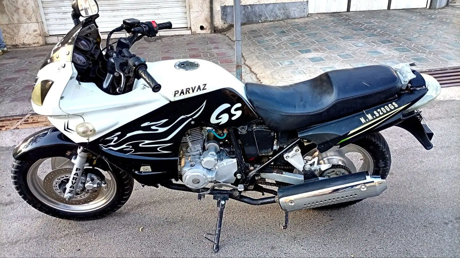 GS  RACER 200CC|موتورسیکلت|دلیجان, |دیوار